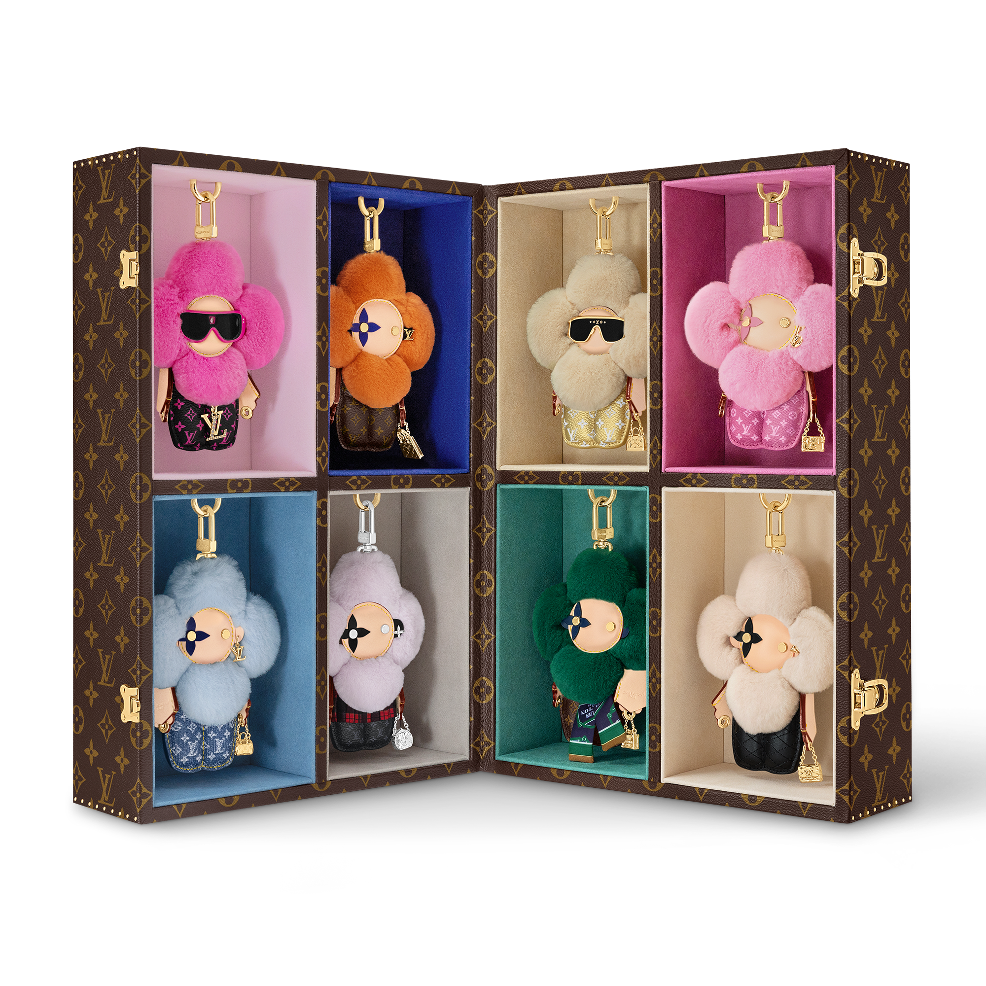 Vivienne Fashionista Bag Charm . - Luxury For Her - M01737 Pink